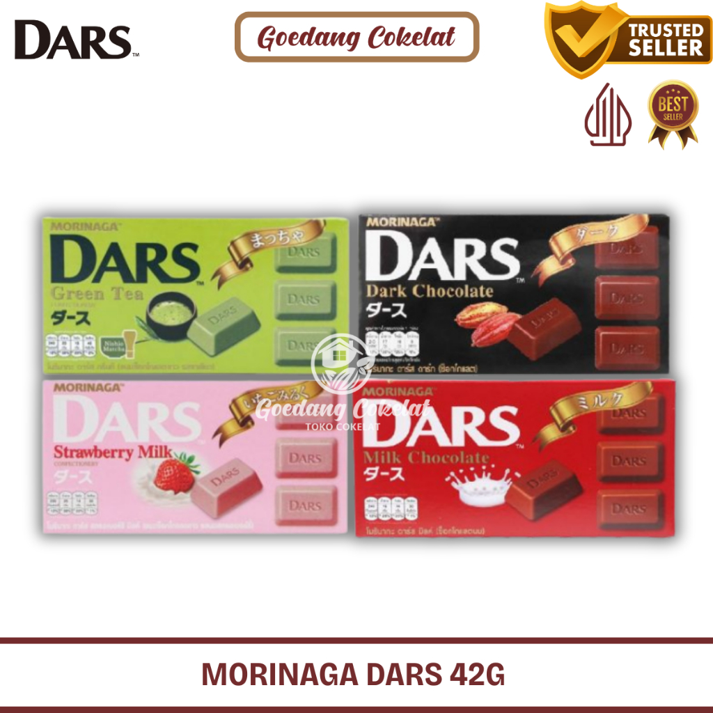 Jual Morinaga DARS Milk White Bitter Matcha Green Tea Chocolate 42gram ...