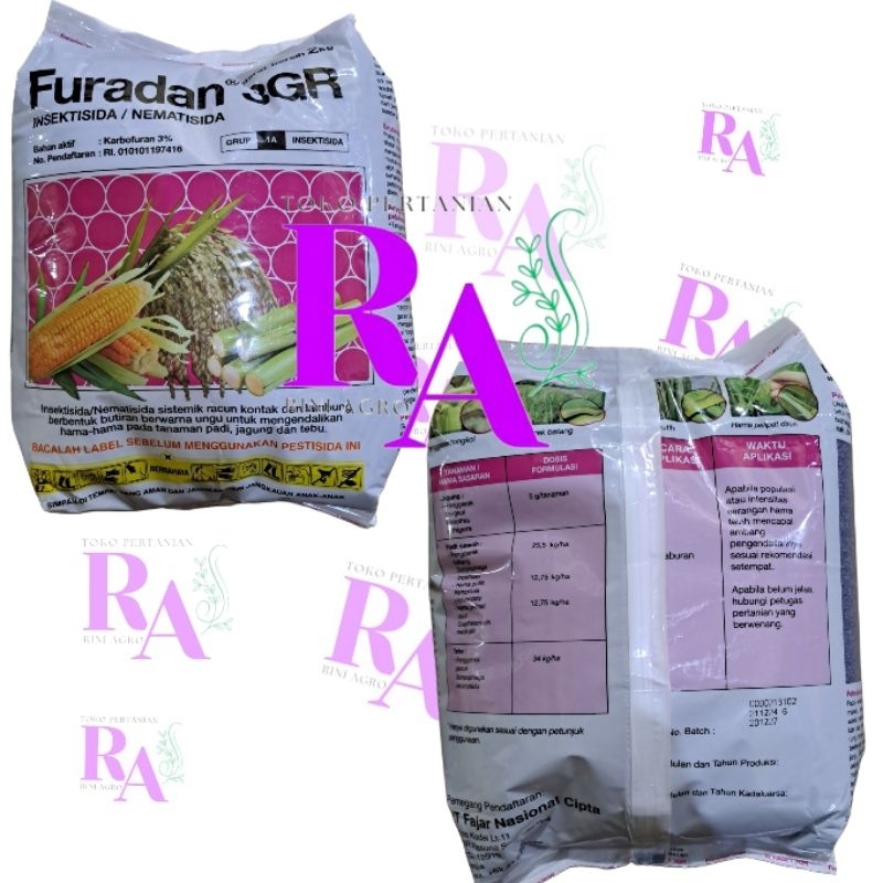 Jual FURADAN 2KG PURADAN 2 KG OBAT SEMUT OBAT SUNDEP OBAT BELUK ...