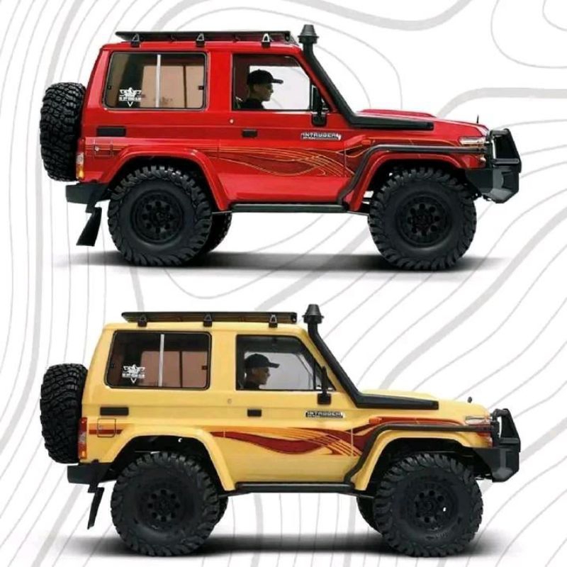 Jual Rgt ex86020 intruder Toyota Lc71 RTR Rc 1/10 Rgt 86020 Toyota Lc71 ...