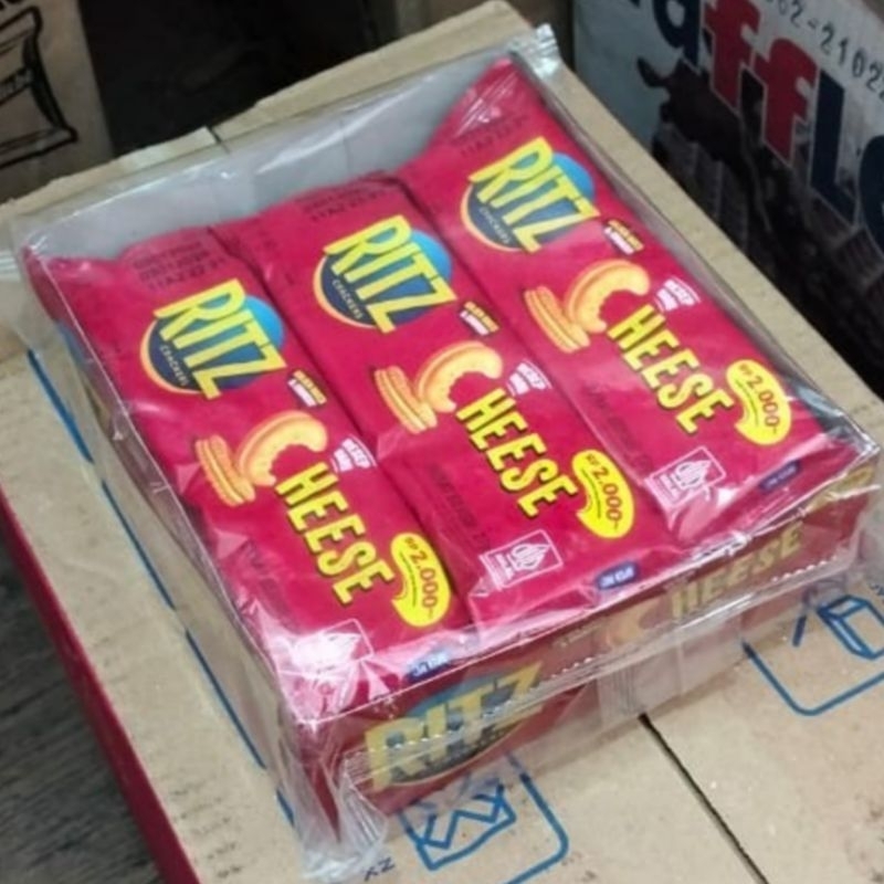 Jual Ritz crackers keju coklat Sandwich isi 12pc | Shopee Indonesia
