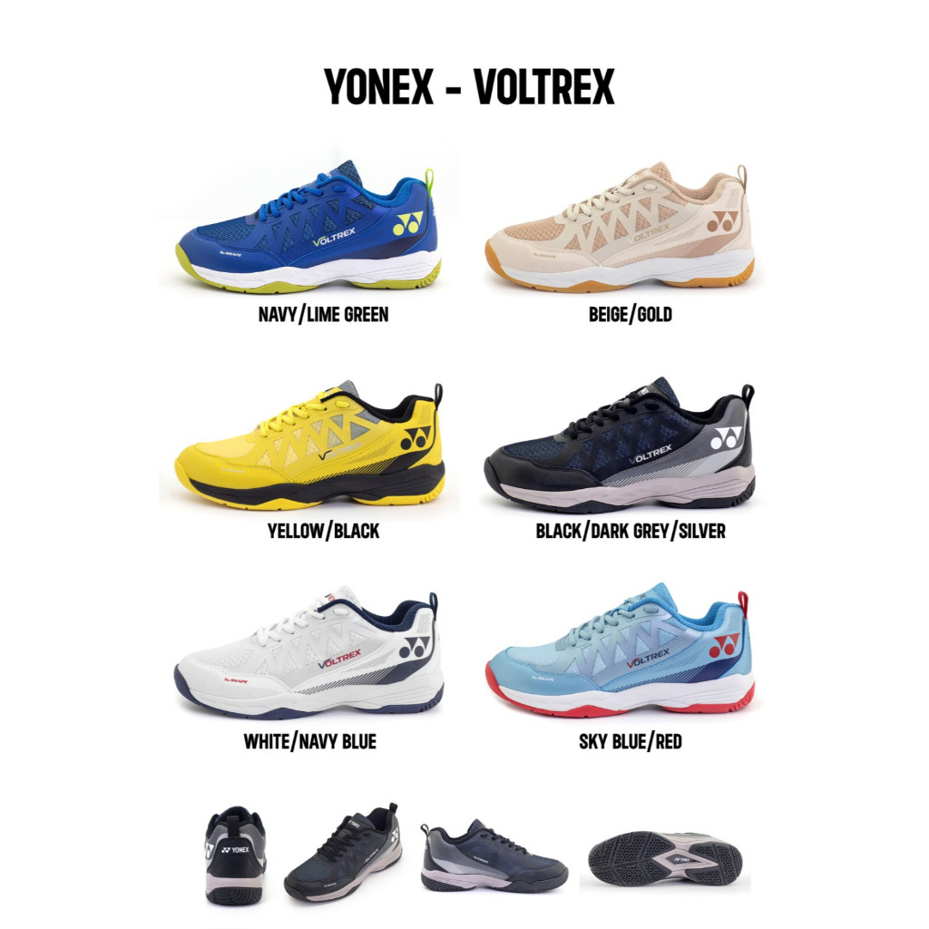 Jual Sepatu Badminton Bulutangkis Olahraga Yonex Voltrex Original ...