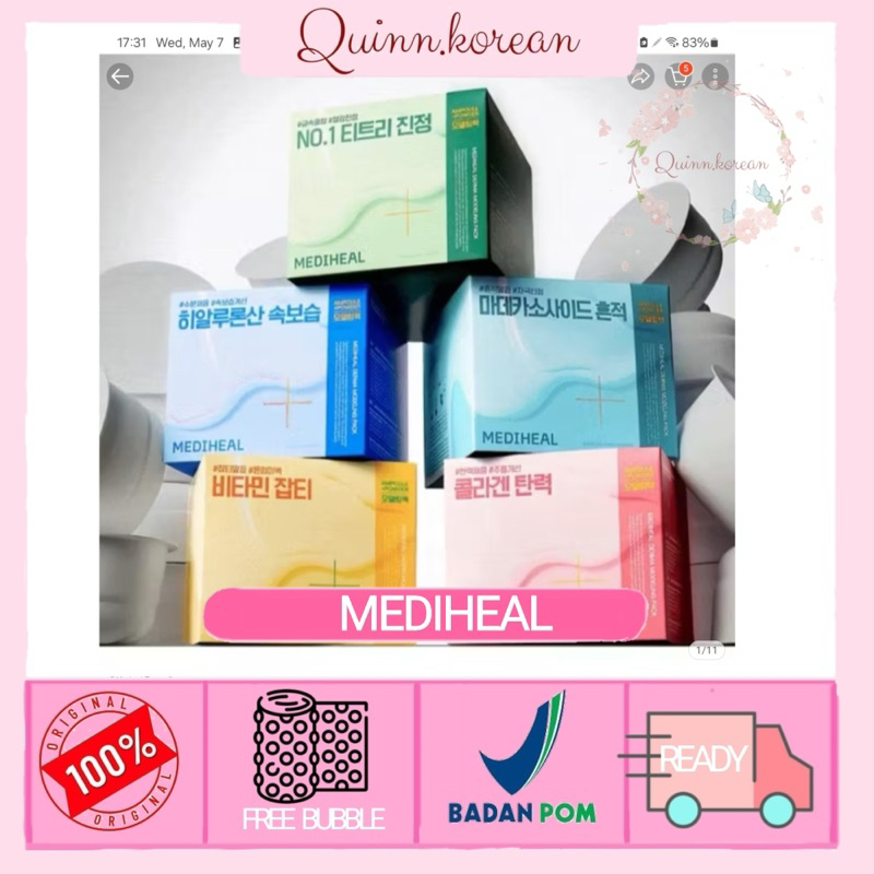 Jual Mediheal Derma Modeling Pack cup Ampoule Powder Mask 28g | Shopee ...