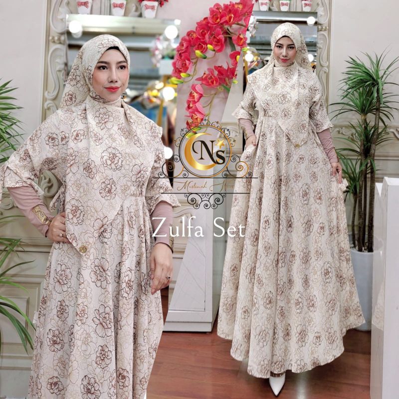 Jual Zulfa Set Pashmina | Shopee Indonesia