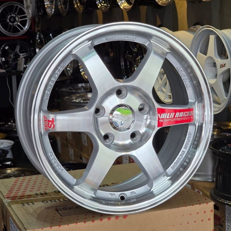 Jual velg mobil racing r16 VOLKRAYS TE37 LEBAR 7 PCD 5X114,3 velg mobil ...