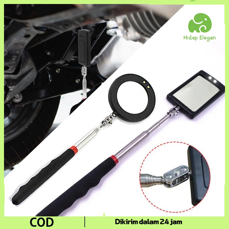 Jual Inspection Mirror Kaca Inspeksi 360 Derajat Putar Melihat Mirror ...