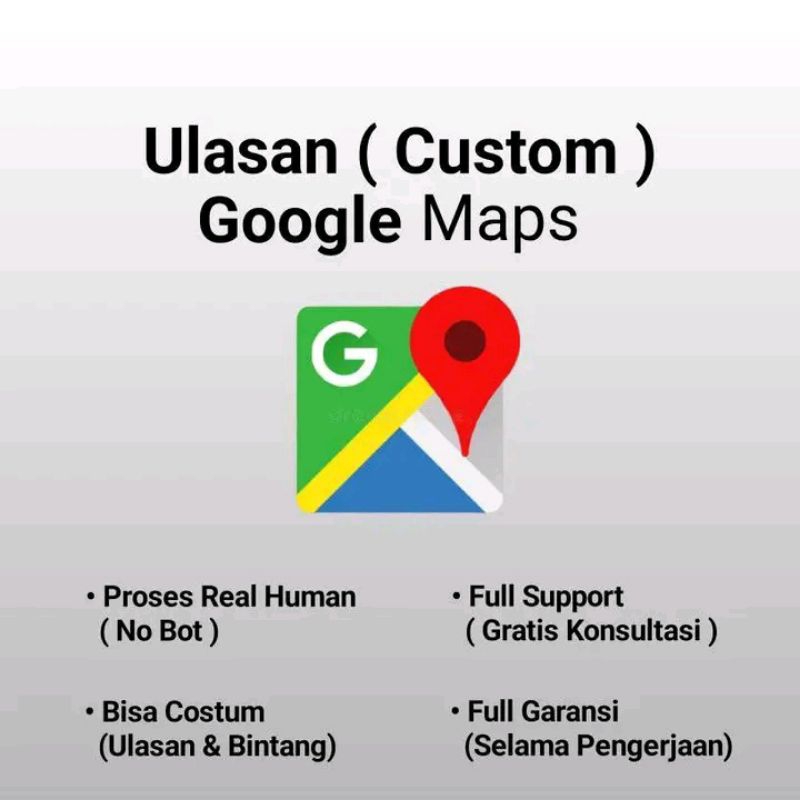 Jual paket 50 ulasan maps / 50 riview mapstermurah dan teramanah - di ...