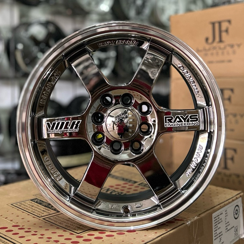 Jual Velg Te37 Volk Rays Ring 15 Lebar 7 Pcd 8x100/114 Et 40 Warna ...