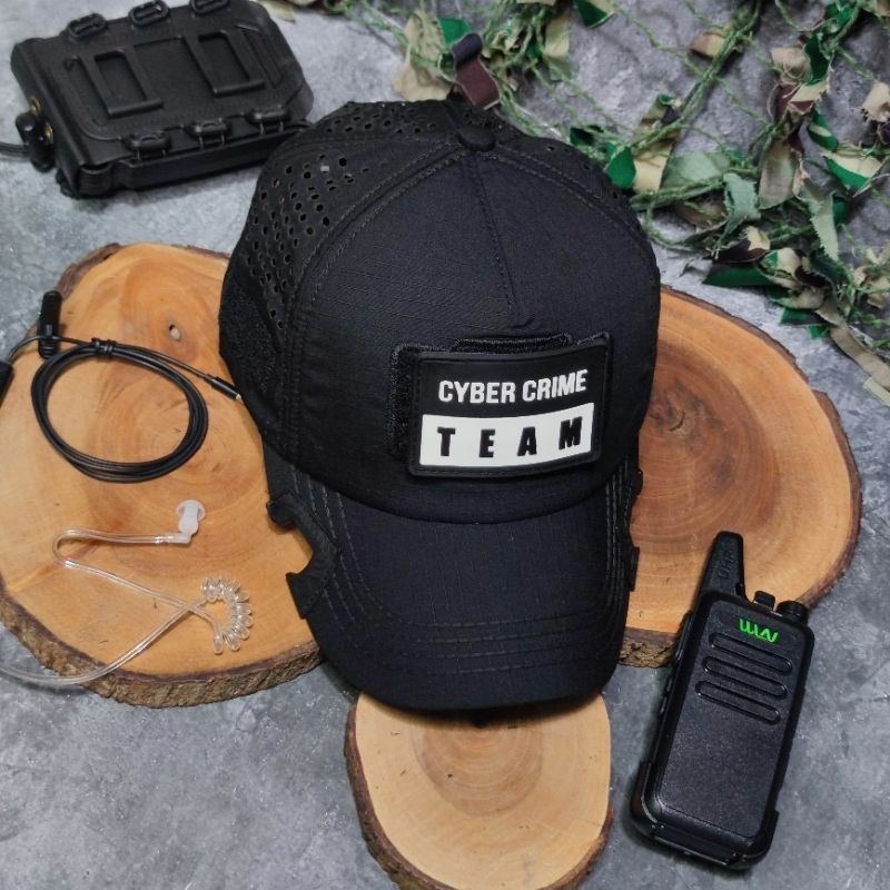 Jual Topi Army Coak Tactical BLACK OPS CYBER CRIME TEAM | Shopee Indonesia