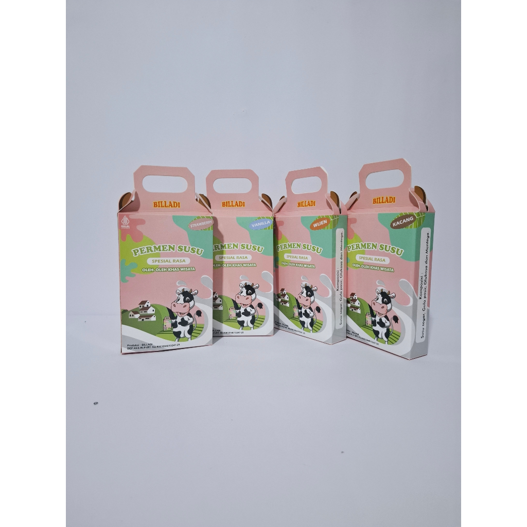 Jual Permen Susu Rasa Vanilla Kemasan Box / Cemilan Manis Oleh Oleh ...