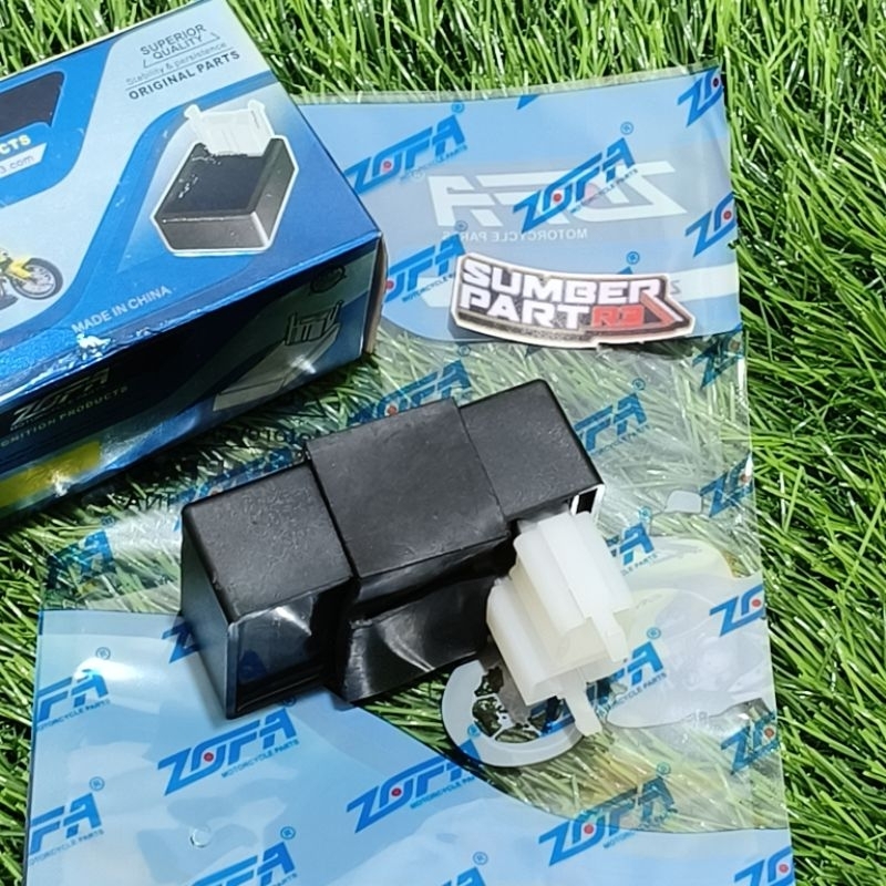 Jual (zftw) cdi ac kaisar xp 150cc radiator soket kotak / sedia ...