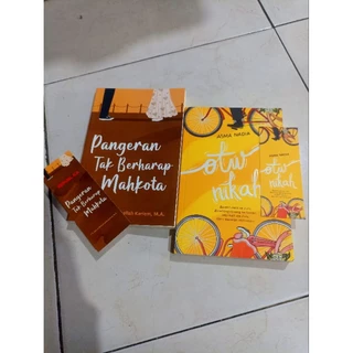 OBRAL BUKU MURAH ORIGINAL / NOVEL REMAJA / 1 PAKET 2 BUKU / PANGERAN TAK BERHARAP MAHKOTA / OTW NIKAH / ROMANCE / DEWASA / FIKSI /