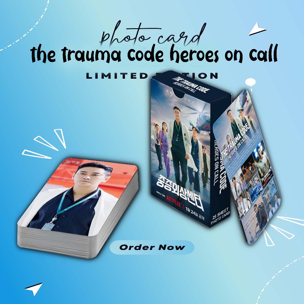 Jual PHOTOCARD SET DRAMA KOREA THE TRAUMA CODE HEROES ONE CALL PREMIUM ...