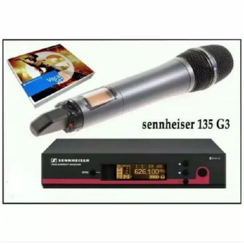 【値下げ】未使用・SENNHEISER EW135 G3 ワイヤレスマイクセット SENNHEISER EW-D 835-S SET (T12)ボーカルセット (SKM 100-S/835