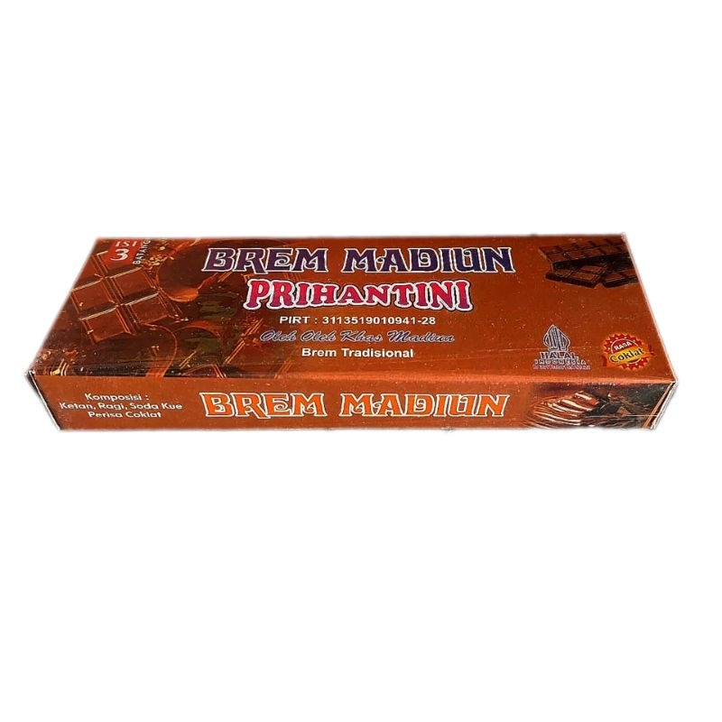 Jual Brem Rasa Coklat Prihatini Asli Madiun 3 Batang Krenyes Camilan ...