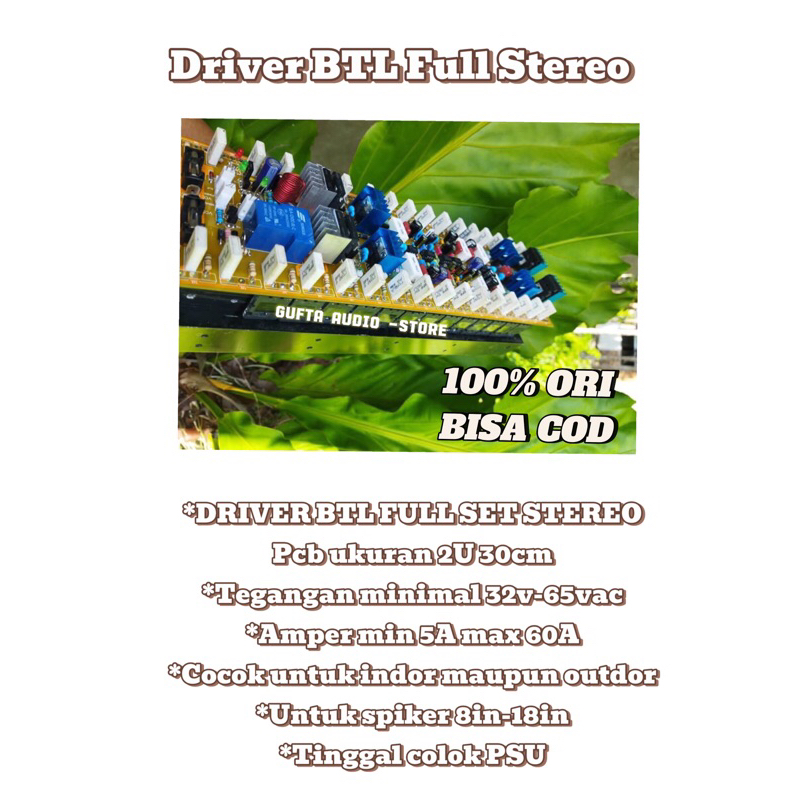 Jual Driver BTL FULL Set Stereo | Shopee Indonesia