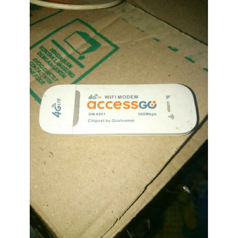 Jual AccessGo DM A001 Wifi Dongle Modem LTE 4G Kondisi Rusak Kedip ...