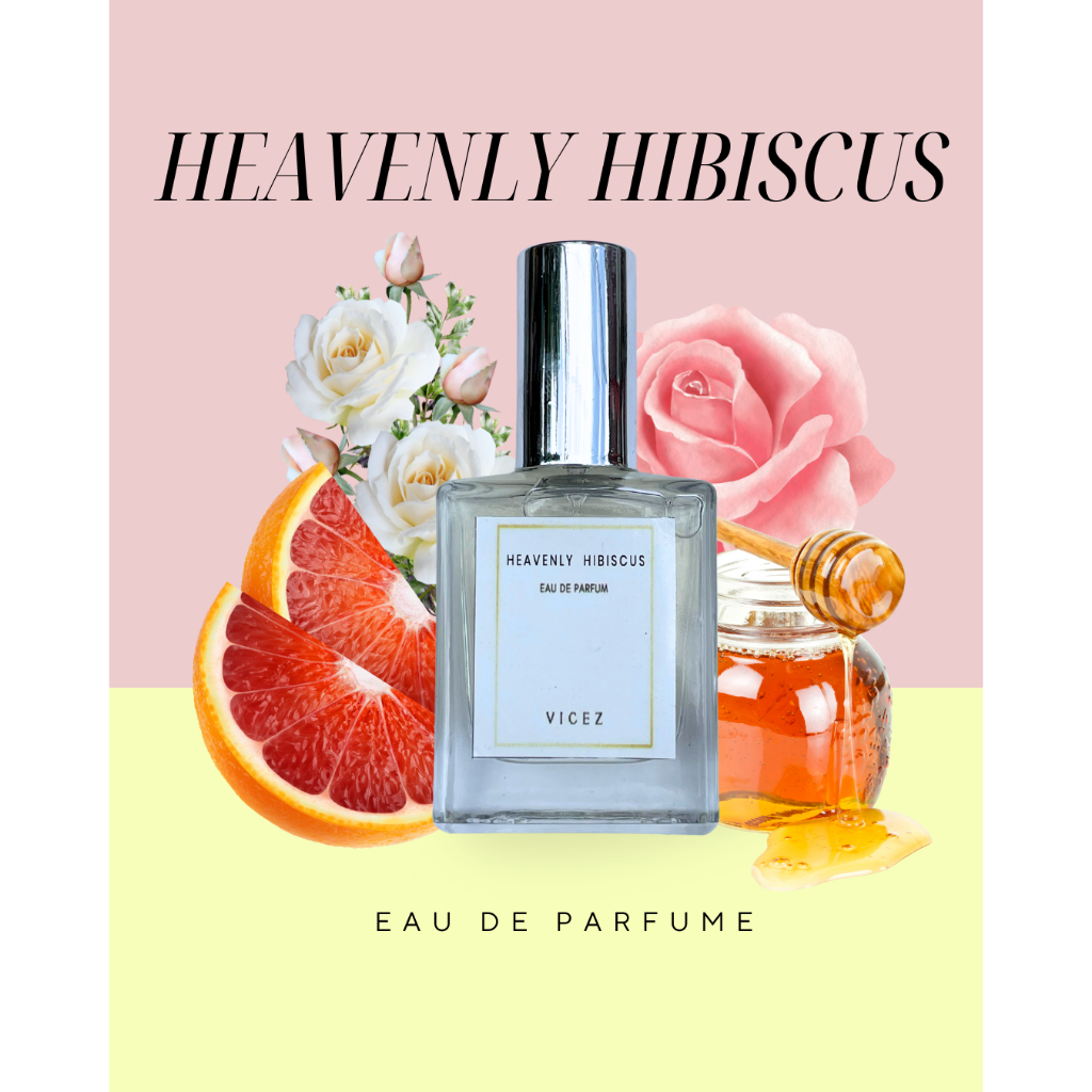 Jual VICEZ Eau De Parfume - HEAVENLY HIBISCUS 15ML | Shopee Indonesia