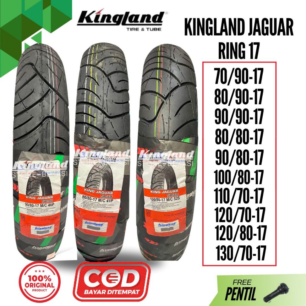Jual Ban Kingland Ring 17 Terlengkap & Harga Terbaru Oktober 2026 ...