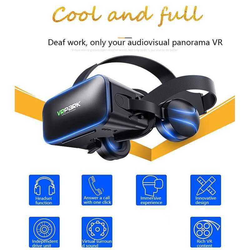 Jual COD VRPARK VR Box Virtual Reality 3D Untuk Semua Hp Glasses ...