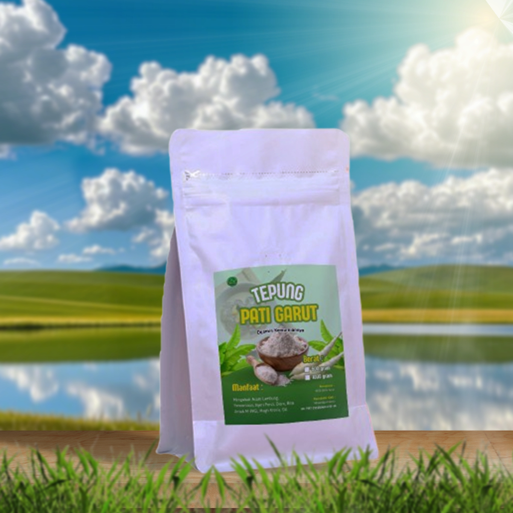 Jual Tepung Pati Garut Premium 1 Kg Tepung Irut Asli Pati Irut Murni ...