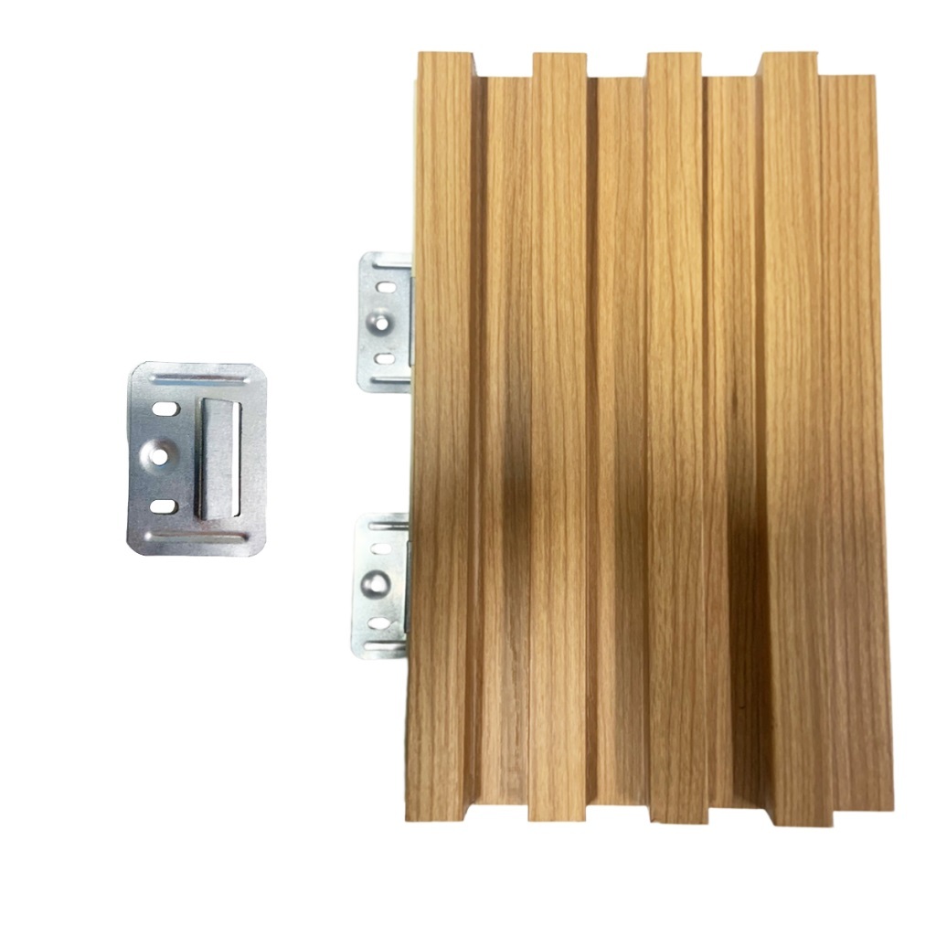 Jual Klip Panel WPC/Kaitan WPC Wall Panel Wood Clip Connector - 50Pcs ...