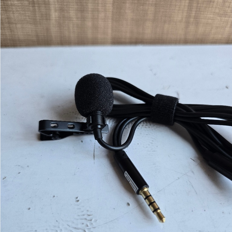 Jual Lavalier Microphone 3.5mm AUX Audio and Video Recording (GL-142 ...