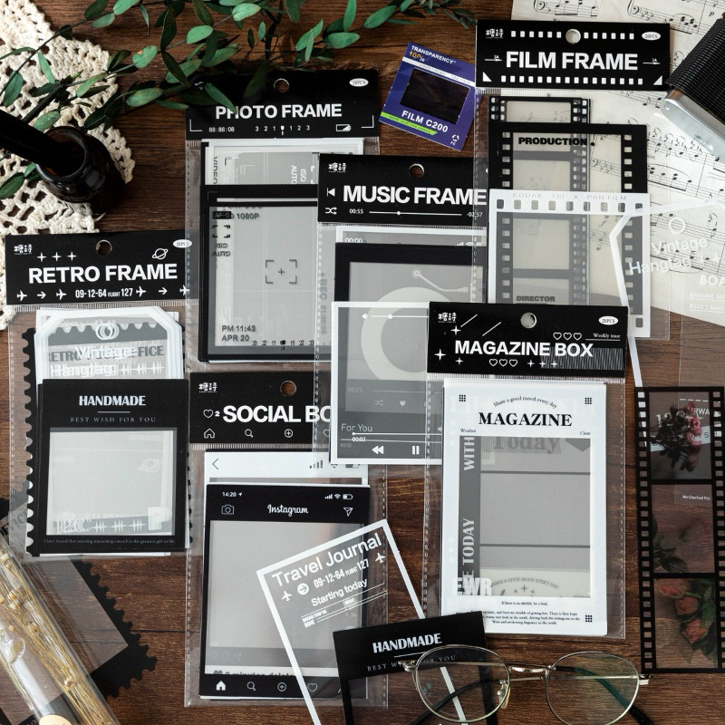 Jual Stiker PET Vintage Frame | Seri Museum | Scrapbook & Jurnal ...