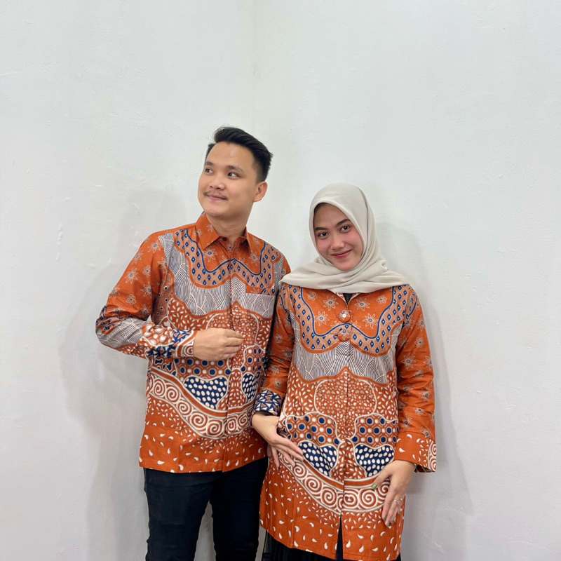 Jual Baju Batik Tunik Bahan Katun Halus Batik Couple Batik Full Lapisan ...