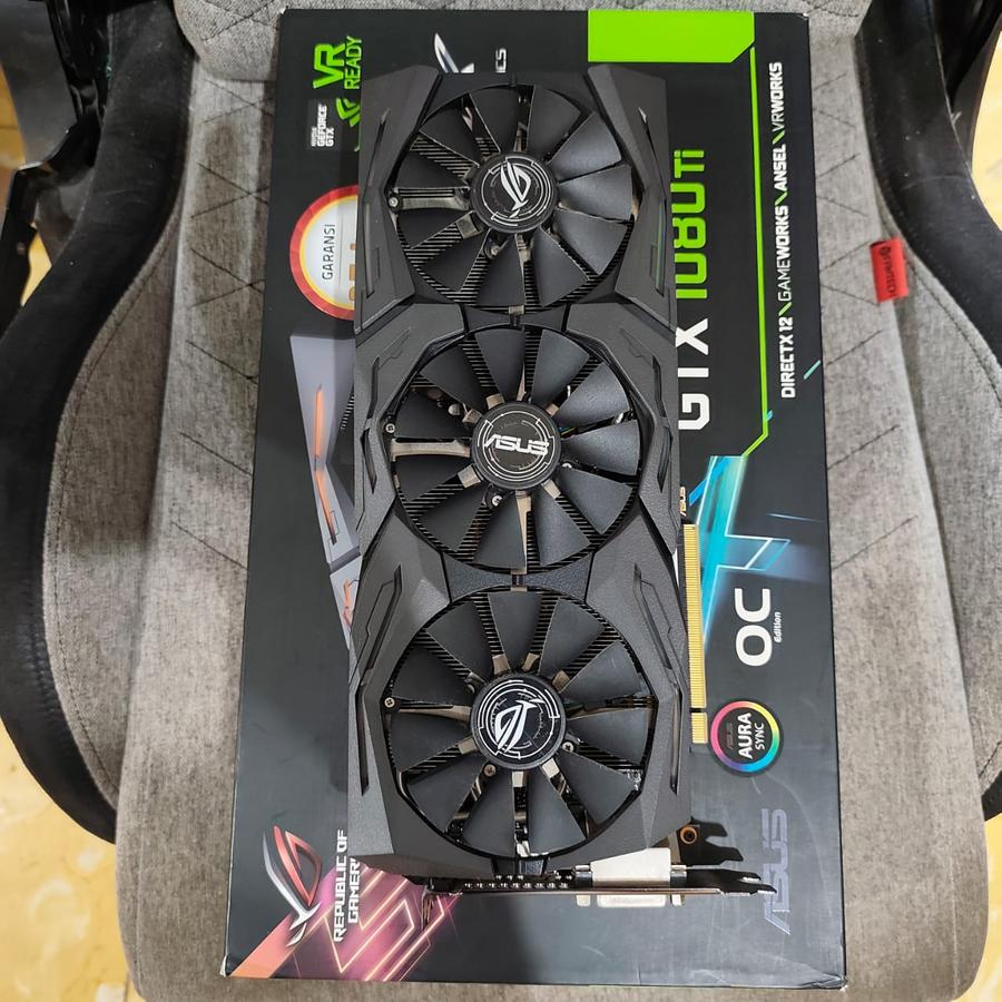 Jual ASUS ROG STRIX GTX 1080 TI 11G GDDR5X 1080TI VGA CARD NVIDIA ...
