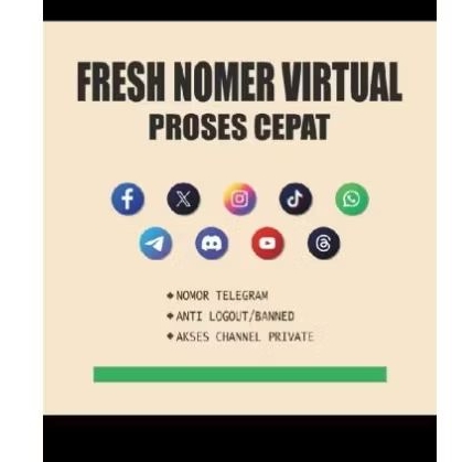 Jual NOMOR VIRTUAL SEMUA APLIKASI | Shopee Indonesia