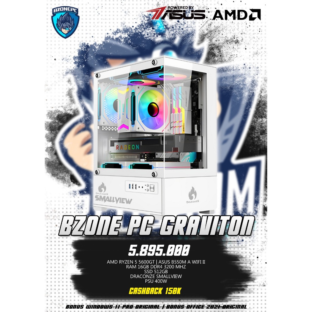 Jual BZONE PC GRAVITON | Shopee Indonesia