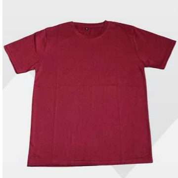 Kaos Polos Katun Atasan Dewasa Wanita Pria Lengan Pendek T Shirt
