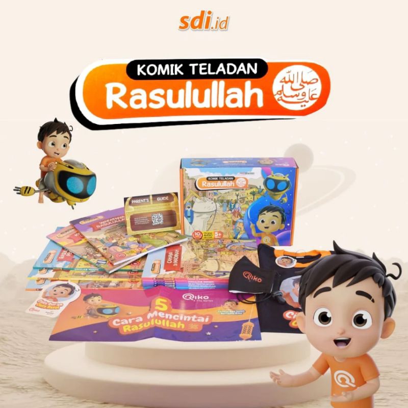 Jual Isi 10 Jilid Buku dan Bonus Kaos, Masker, Poster, Sticker Riko ...