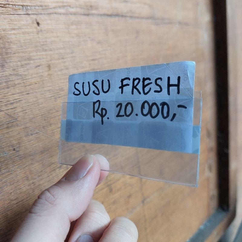 Jual LIST HARGA / TEMPAT HARGA / PRICE TAG / HARGA DIRAK / LIST HARGA ...