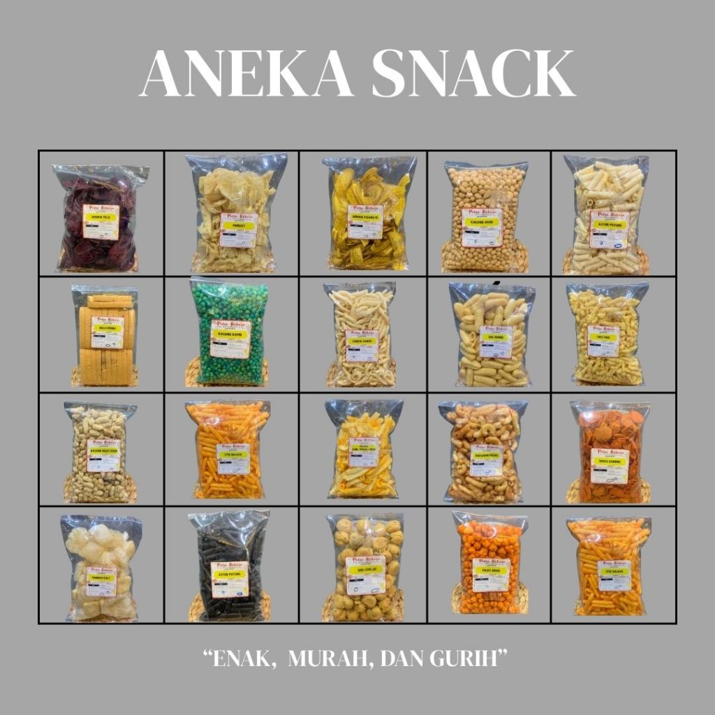 Jual SNACK JAJANAN RINGAN TERMURAH | Shopee Indonesia