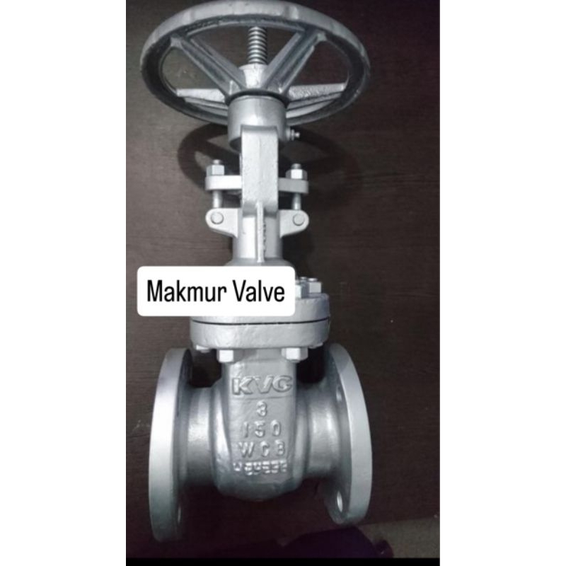Jual GATE VALVE KVC A216 WCB ANSI 150 DN150 / 6