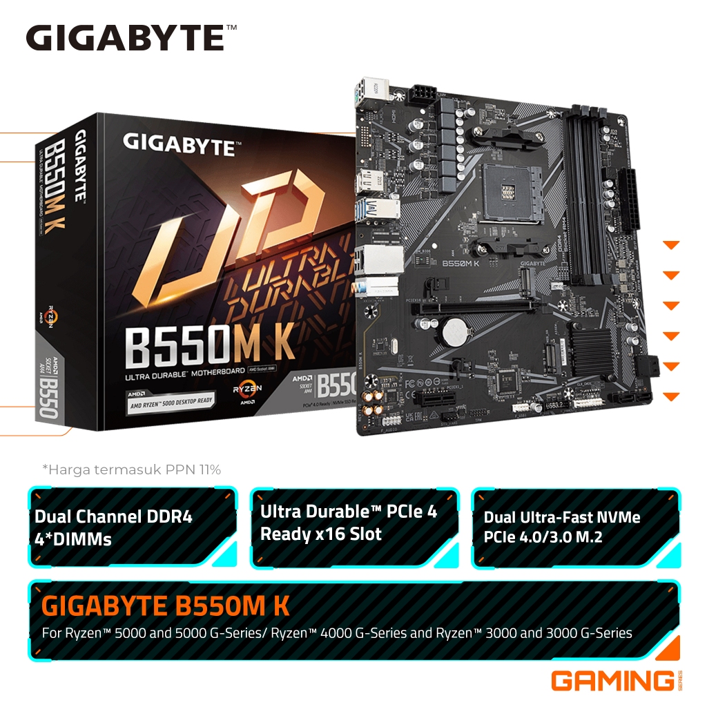 ジャンク品】セット販売 B450 AORUS M&Ryzen 5 5500 中古】GIGABYTE