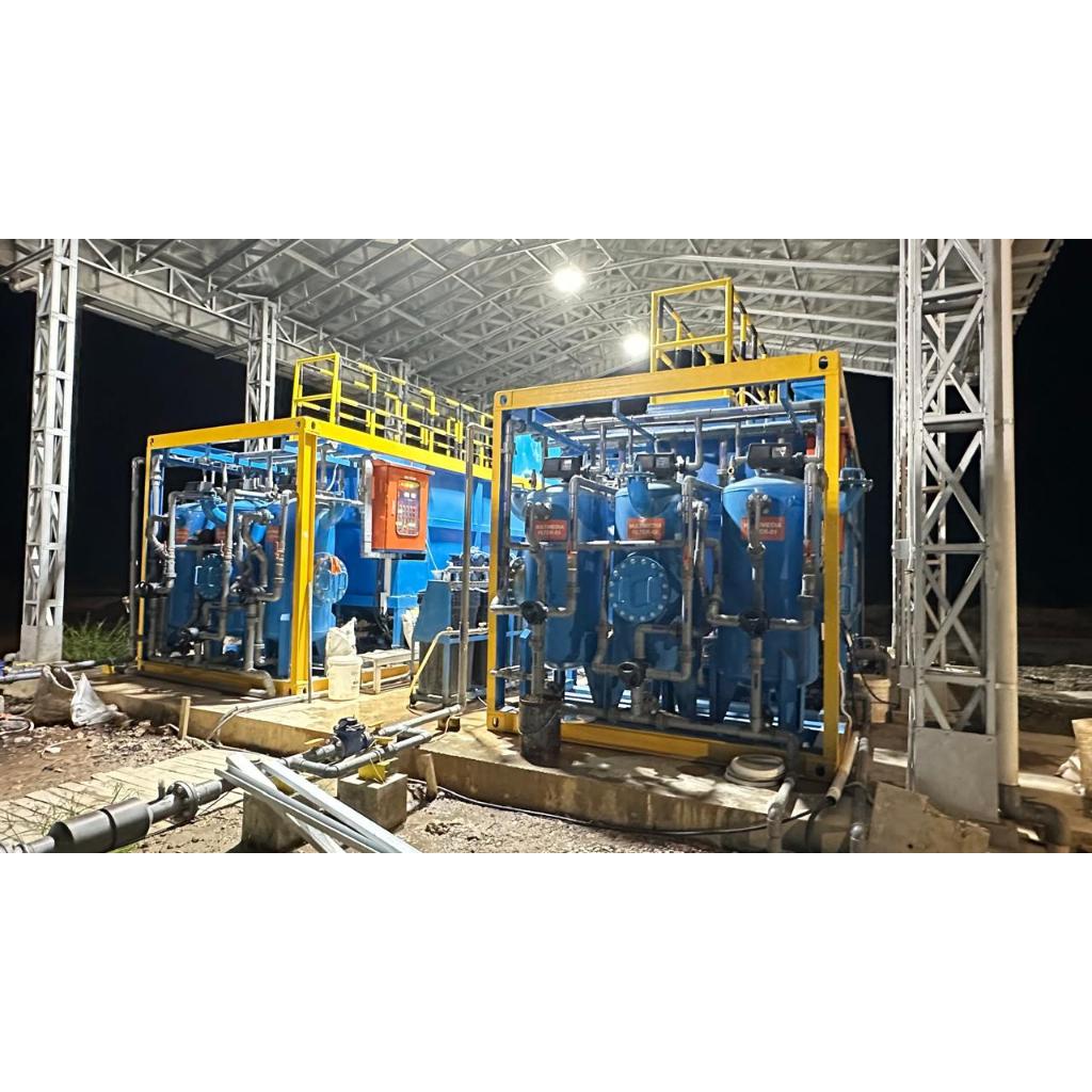 Jual WTP (Water Treatment Plant) kapasitas 5 LPS (Liter per detik) yang ...