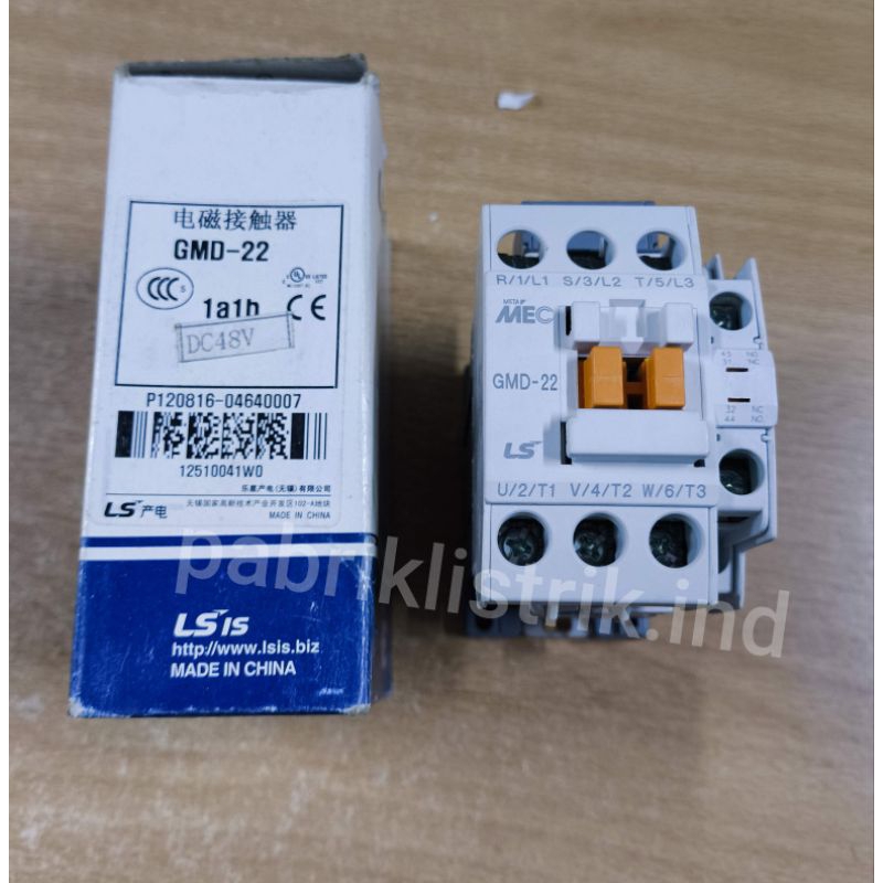 Jual Magnetic contactor GMD 22 atau MC 25b coil 48VDC DC 48V LS ...