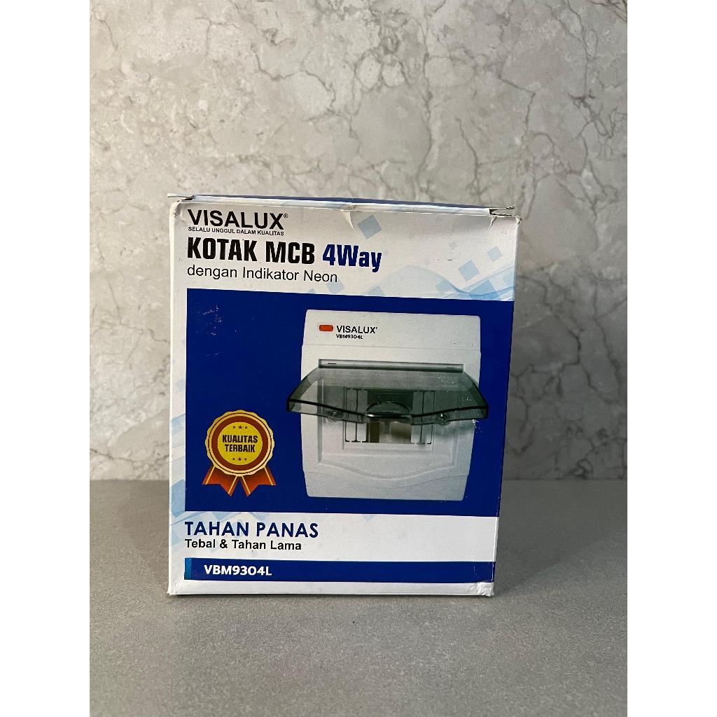 Jual BOX MCB KOTAK INBOW OUTBOW VISALUX 4 WAY WITH NEON INDICATOR IB OB ...
