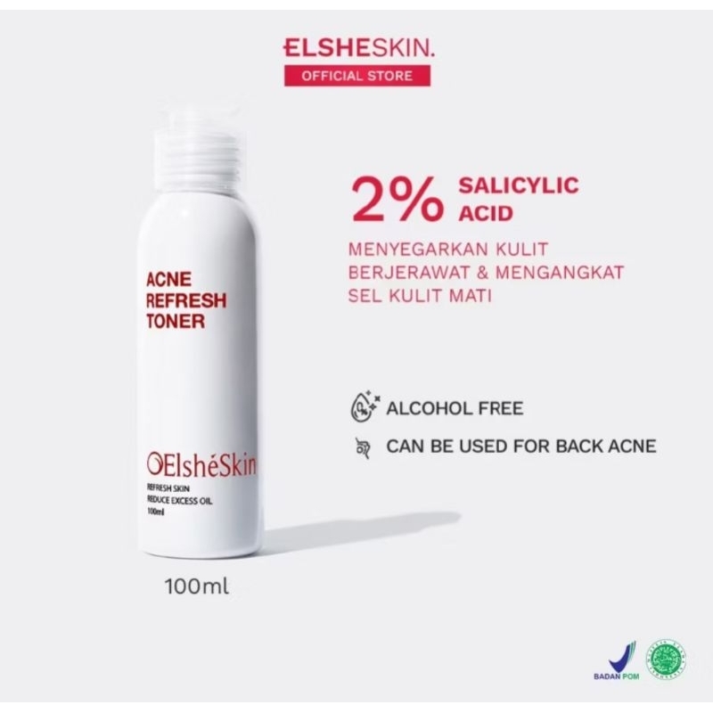 Jual ELSHESKIN ACNE REFRESH TONER 100ML | Shopee Indonesia