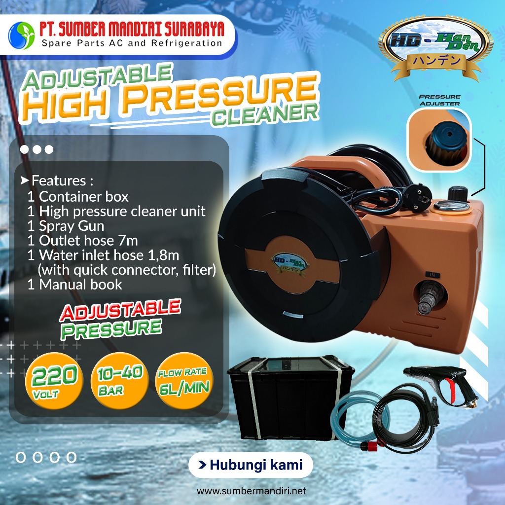 Jual JET CLEANER/PREMIUM WASHER HANDEN AT-CP6C/STEAM CUCI MOBIL ...