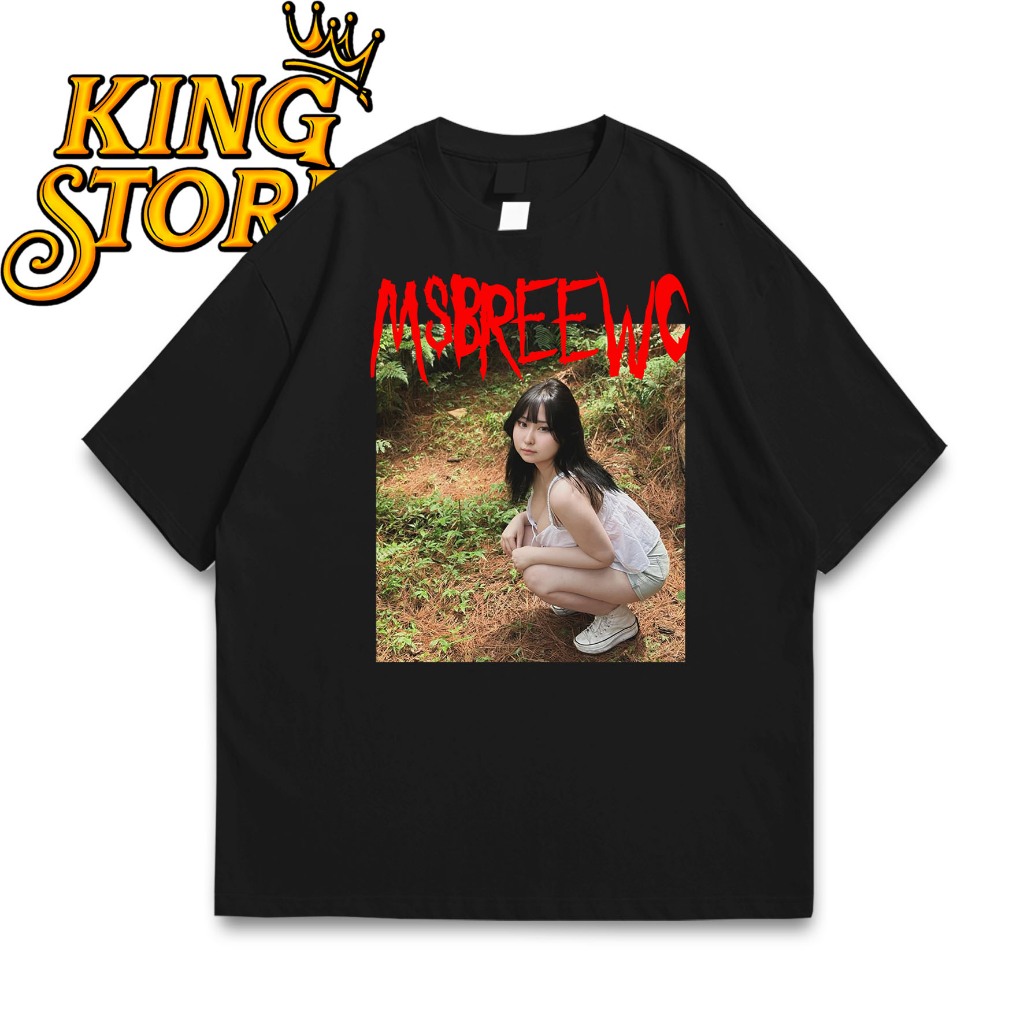 Jual Kaos MSBREEW Combed 30s Unisex Hitam/Putih 4 | Shopee Indonesia