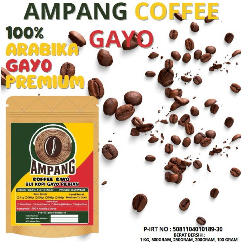 Jual KOPI ARABIKA GAYO PREMIUM 250 GRAM | Sho…
