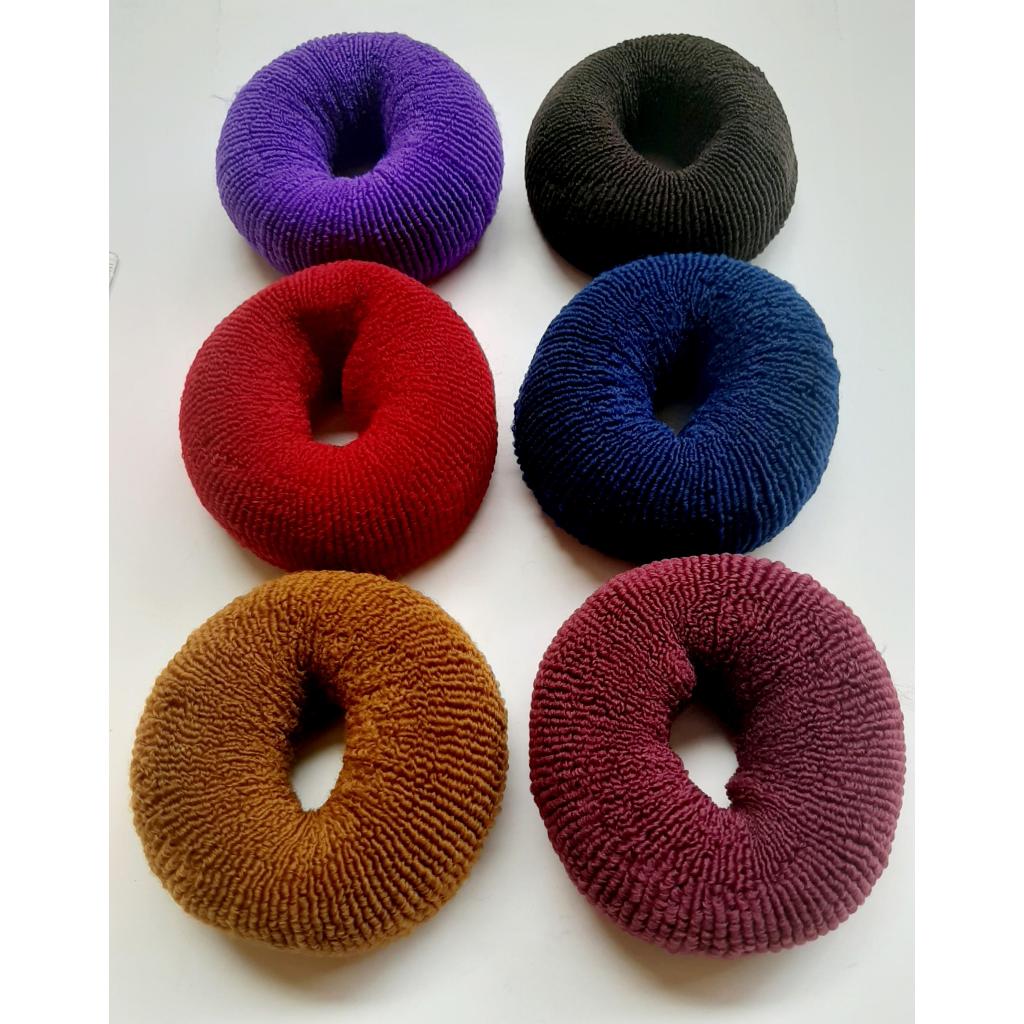 Jual Ikat Rambut Donat Ukuran Jumbo 1 Pcs | Shopee Indonesia