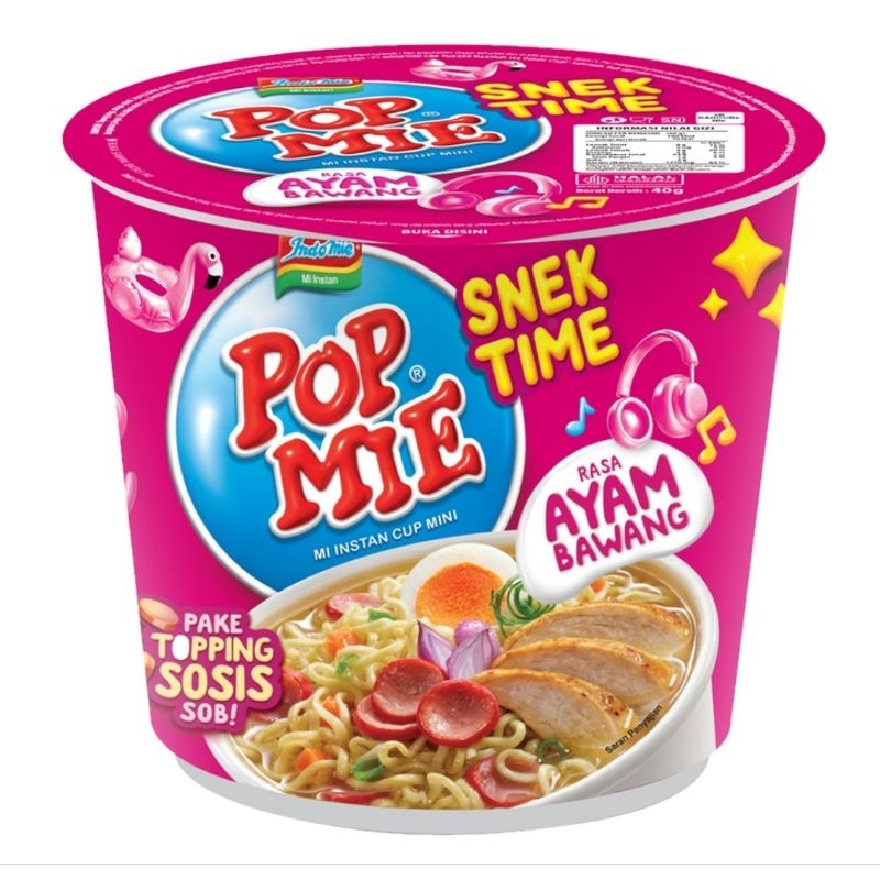 POP MIE MINI R. AYAM BAWANG 40 GR