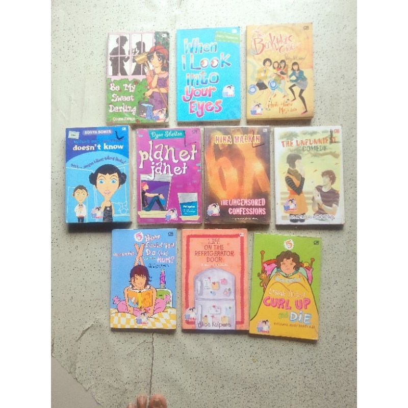 Jual Buku Novel TeenLit-Remaja; BE MY SWEET DARLING, SUPER WHAT, PLANET ...