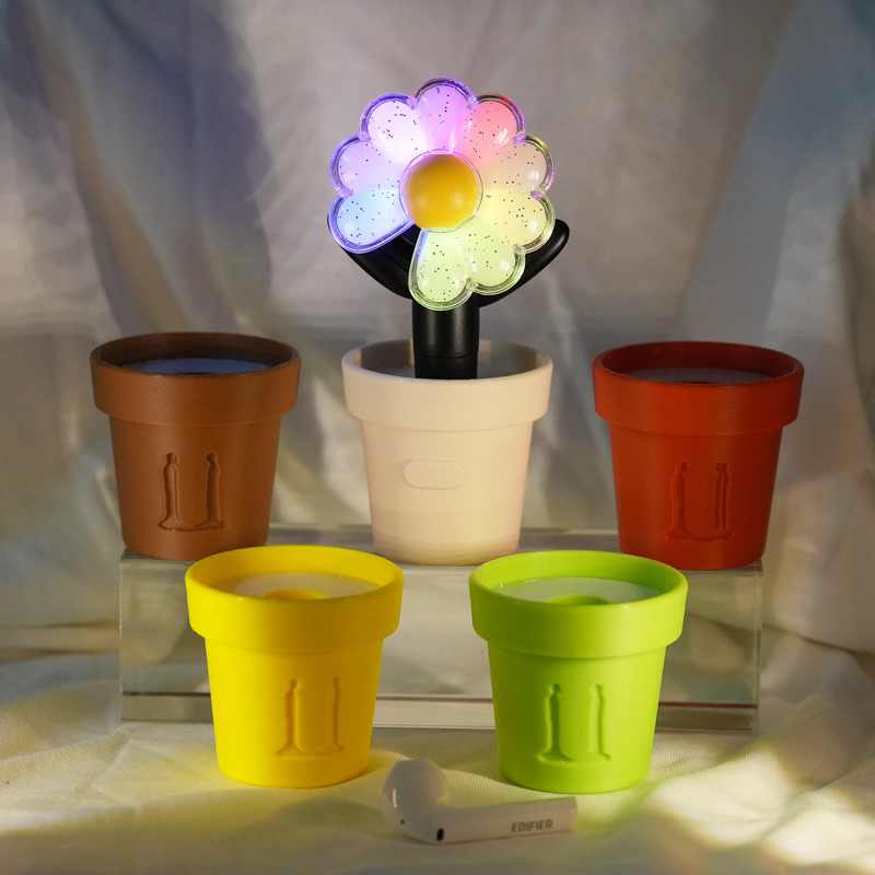Jual GDragon Mini Cradle Daisybong GD Bigbang Pot Bunga Lightstick ...