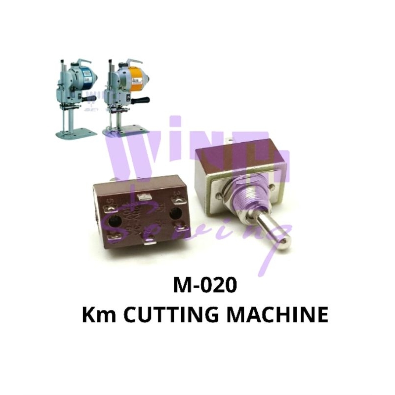 Jual M020 KM ON OFF Saklar Switch KM Mesin Jahit Potong Kain KM M-069 M ...