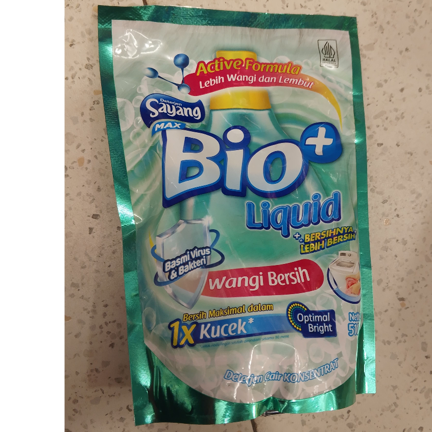 Jual Bio+ Detergent Liquid Wangi Bersih 510 ml + packing dus | Shopee ...